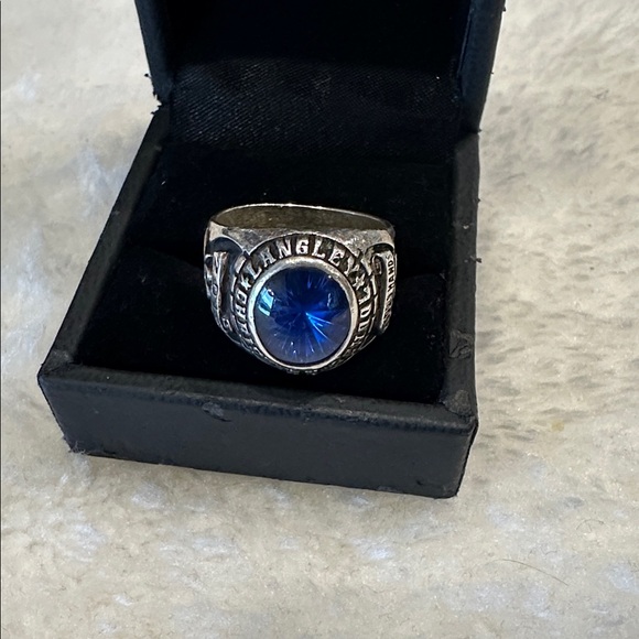 925 silver class ring - Picture 5 of 7